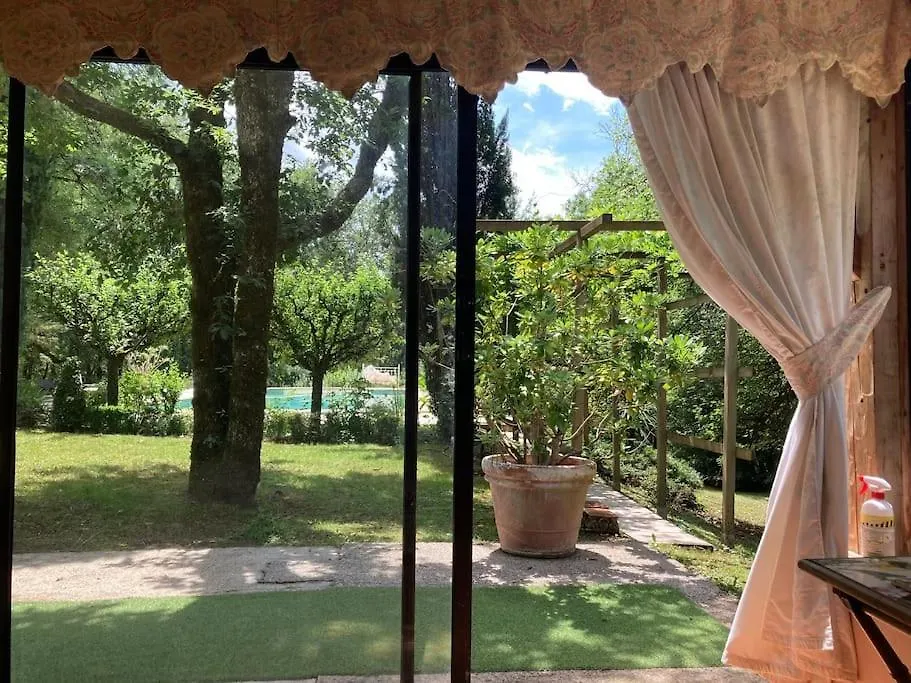 펜션 Maison En Pierre Dans La Foret - Piscine & Calme 마텔